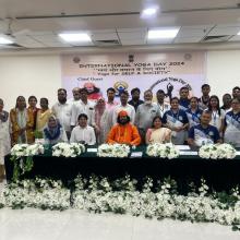 Sadguruji as Chief Guest at AYUSH Unani & Homeopathy Research Centre